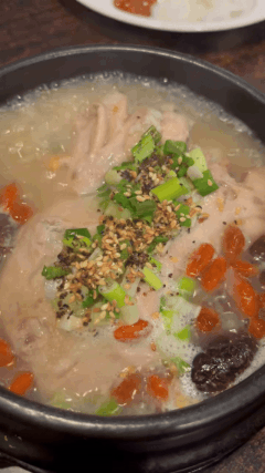 [SET3] Young Yang Samgyetang (1 servings)+  Han Bang Samgyetang  (1 servings) / 영양 삼계탕 (1인분) + 한방 삼계탕 (1인분)